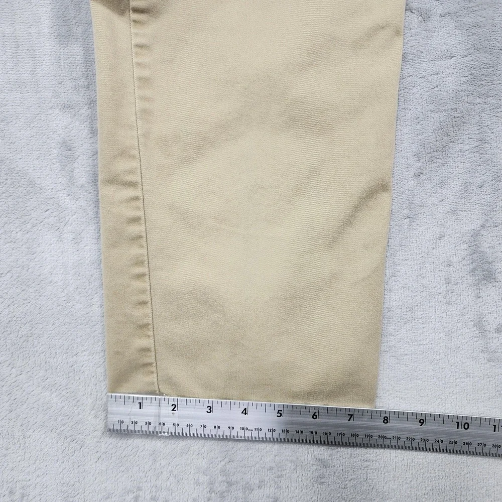 Levis 502 Jeans Mens 38x30 Beige Khaki All Seasons Tech Stretch Tapered Denim